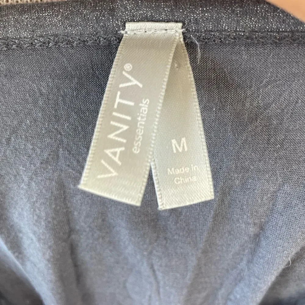 Vanity Gray Lace Trim Camisole - Picture 6 of 7